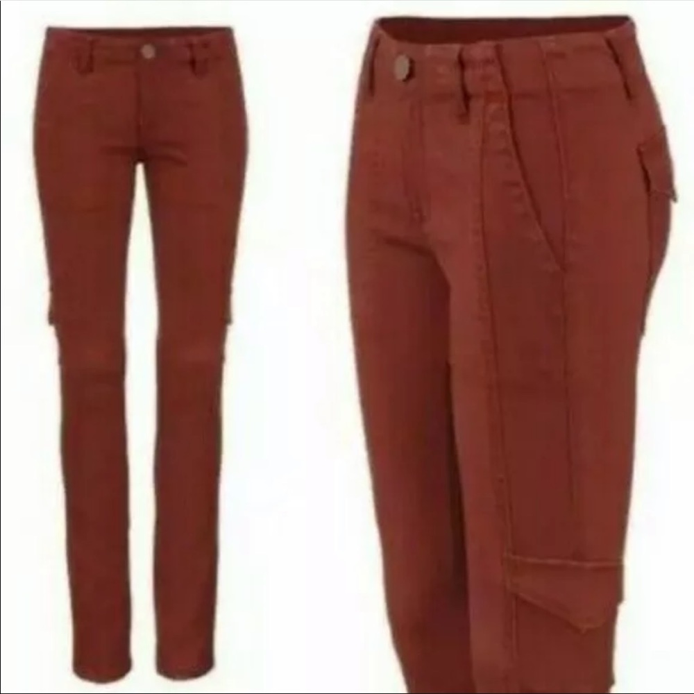 Cabi  #3566 Drifter Skinny Corduroy Cargo Pants 8
